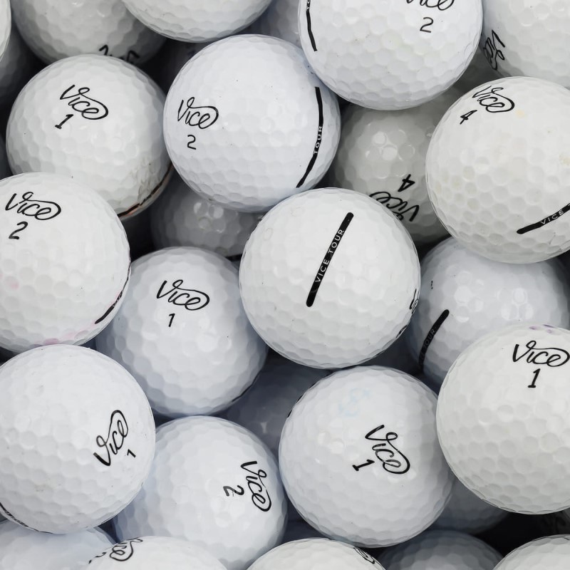 Vice - Second hand golf balls 12 unit pack - Golf clubs hiring at Nice Shot